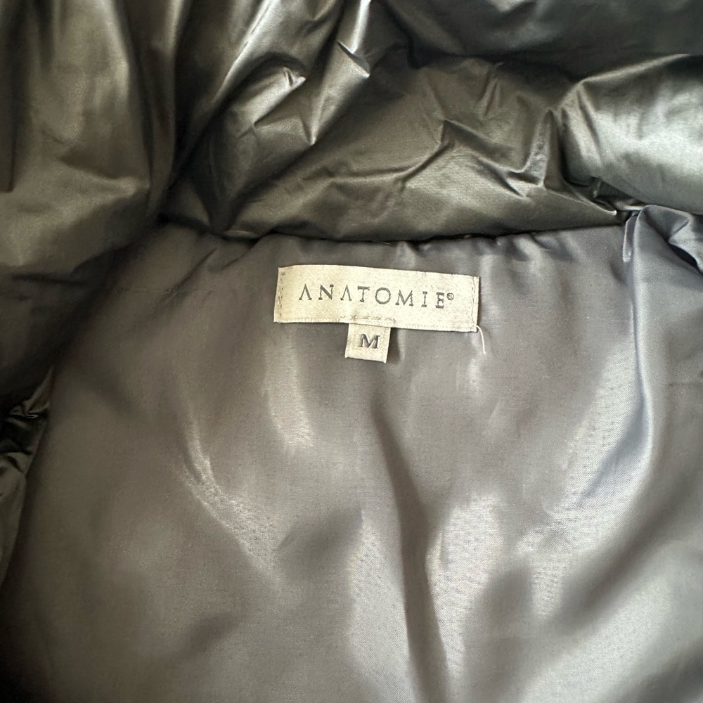Anatomie Gray Quilted Vest with High Collar - Picture 7 of 10